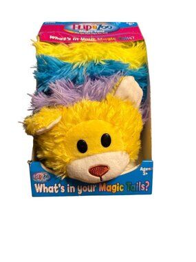 FlipAZoo Magic Tails Lion & Unicorn Plush Toy Storage Compartment Ages 3+